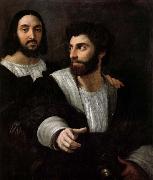 RAFFAELLO Sanzio Together with a friend of a self-portrait Germany oil painting reproduction